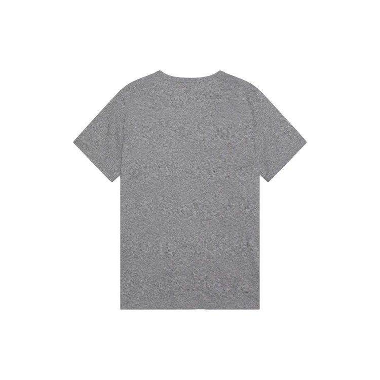 STELLA McCARTNEY T-shirt grigia con stella e frange bambina