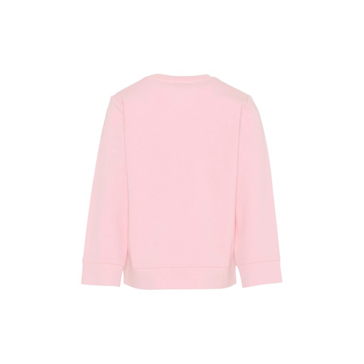 STELLA McCARTNEY Felpa rosa con stampa multicolor bambina