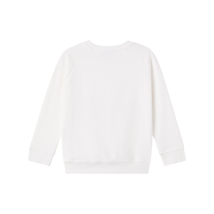 STELLA McCARTNEY Felpa bianca con stampa cavallo bambina