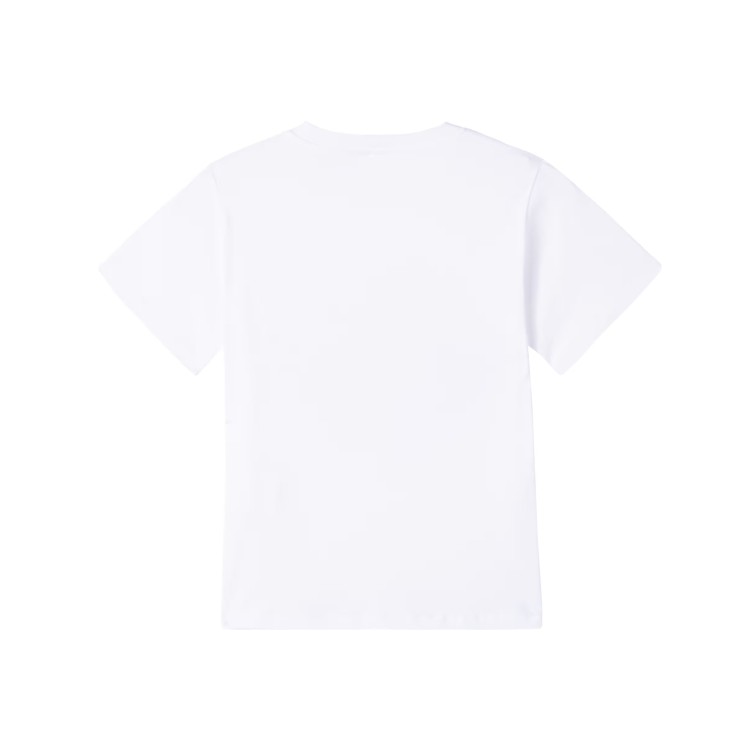 STELLA McCARTNEY T-shirt bianca con stampa multicolor bambina