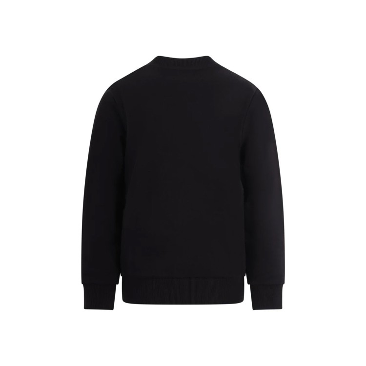 BALMAIN Felpa nera con logo bambini