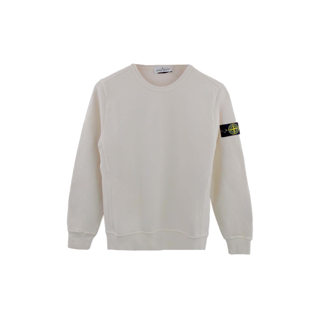 STONE ISLAND Felpa beige...