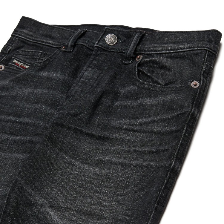 DIESEL Jeans D-Viker-J neri slavati bambino