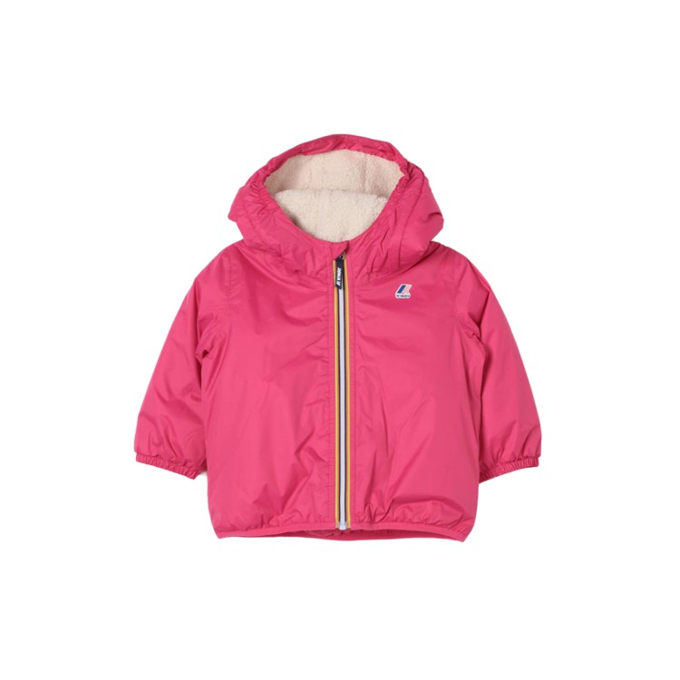 K-WAY Giubbino fuxia neonata