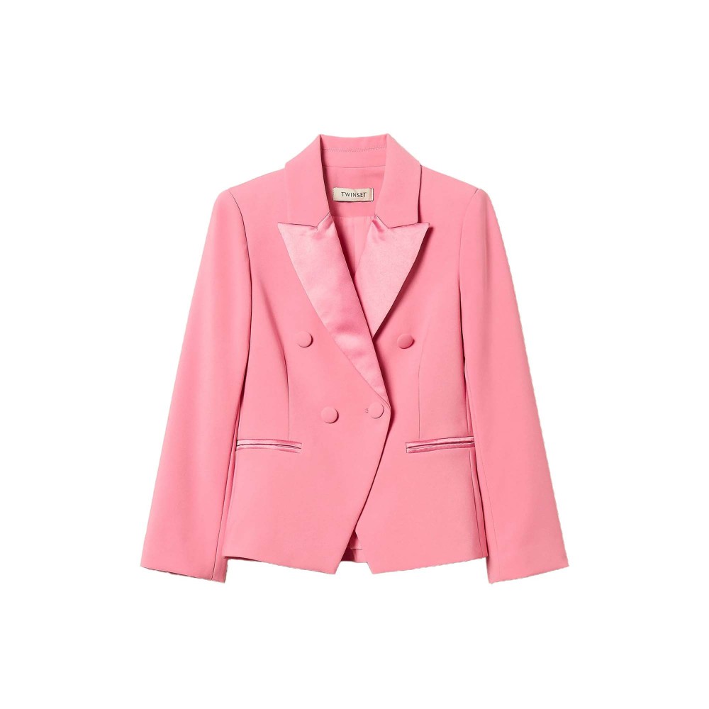 TWIN-SET Blazer rosa in...