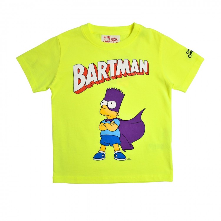 SAINT BARTH T-shirt gialla bambino