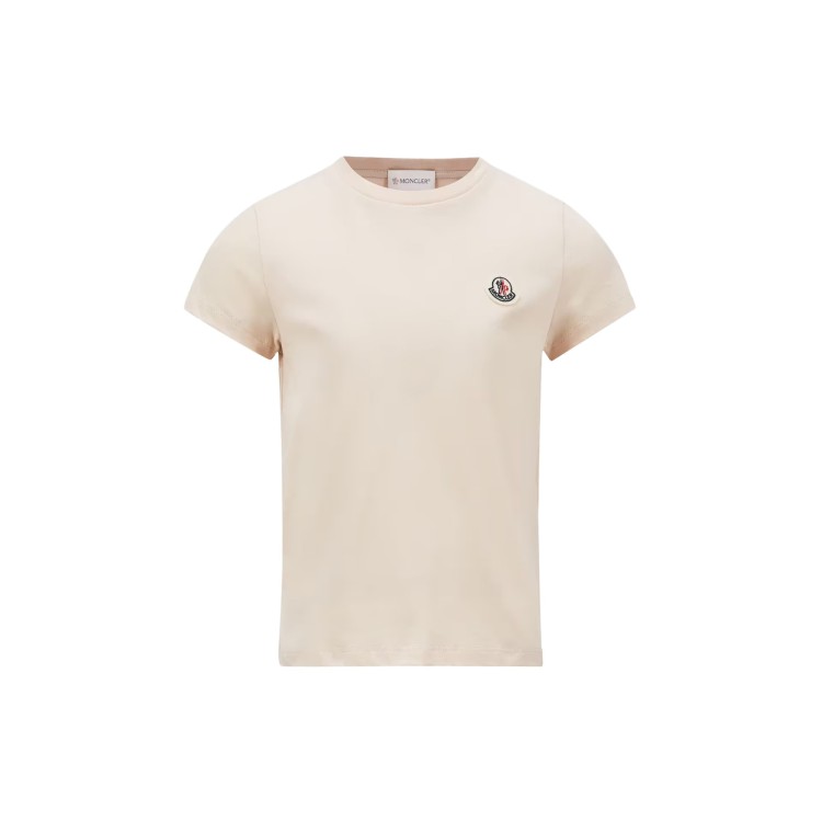 MONCLER Set 3 t-shirt con patch logo bambina