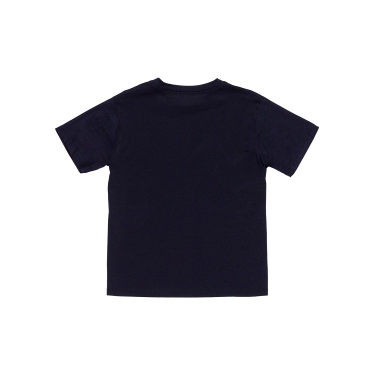 PAOLO PECORA T-shirt blu navy bambino