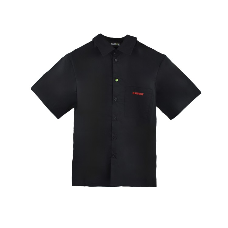 BARROW Camicia nera boxy fit bambino