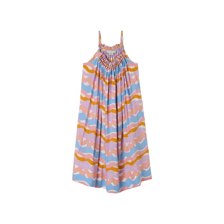 STELLA McCARTNEY Abito multicolor con perline bambina