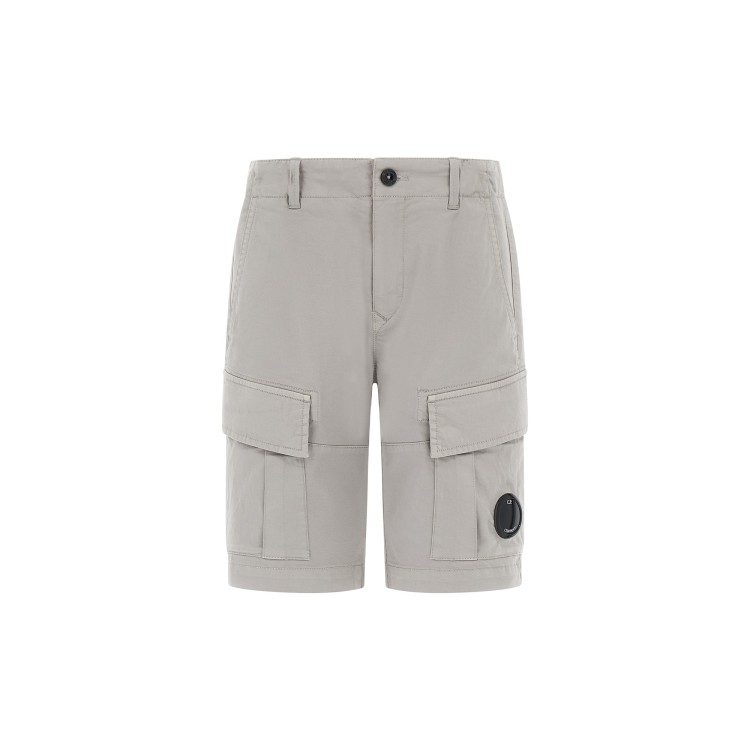 C.P. COMPANY Bermuda cargo grigi bambino