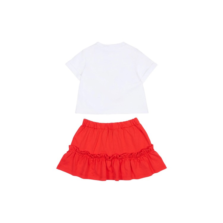 MOSCHINO Set t-shirt e gonna Teddy neonata