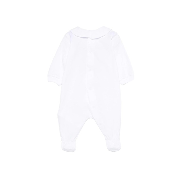 MOSCHINO Tutina bianca Teddy Bear neonati