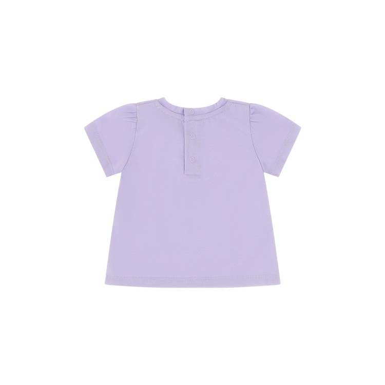 MOSCHINO T-shirt lilla Teddy Bear neonata