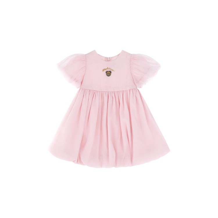 MOSCHINO Abito rosa Teddy Bear neonata