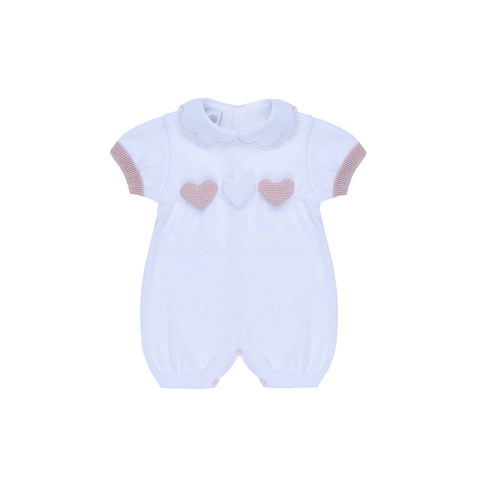 MARLU' Tutina corta bianca...