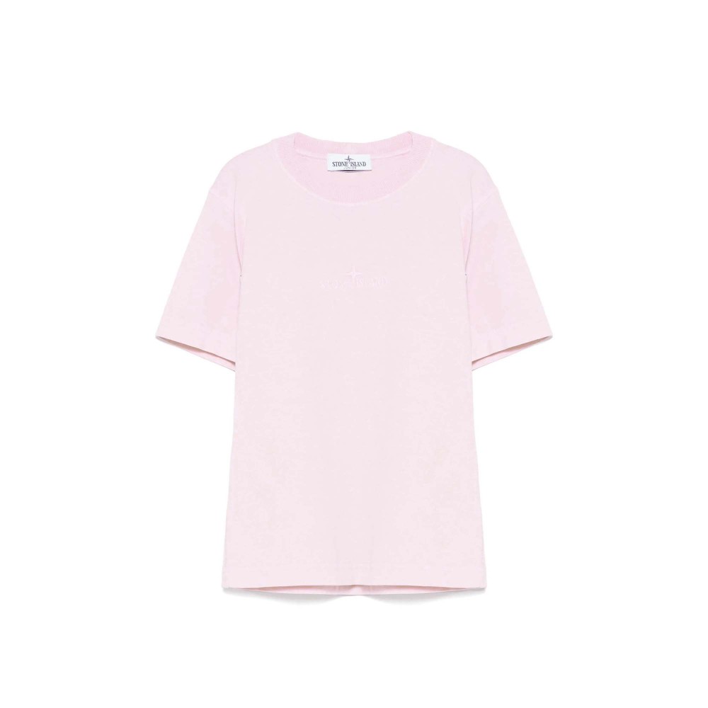 STONE ISLAND T-shirt rosa...