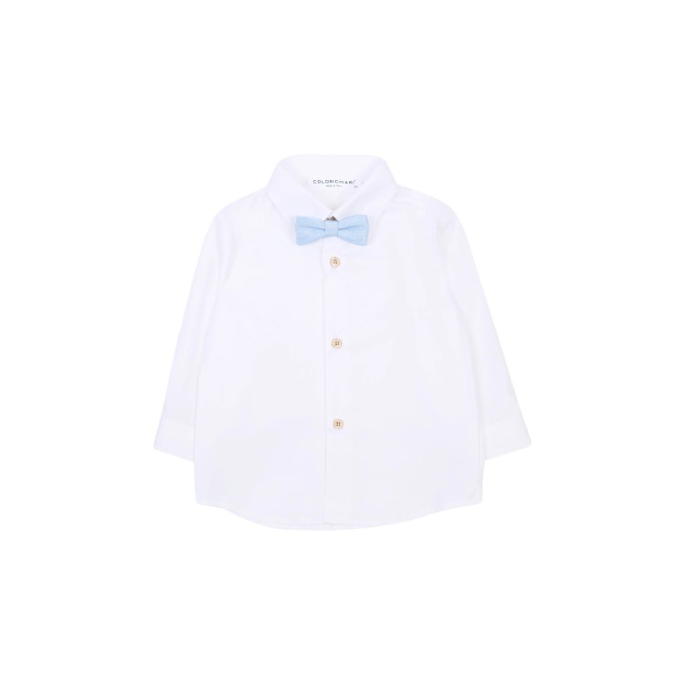 COLORI CHIARI Completo tre pezzi celeste neonato