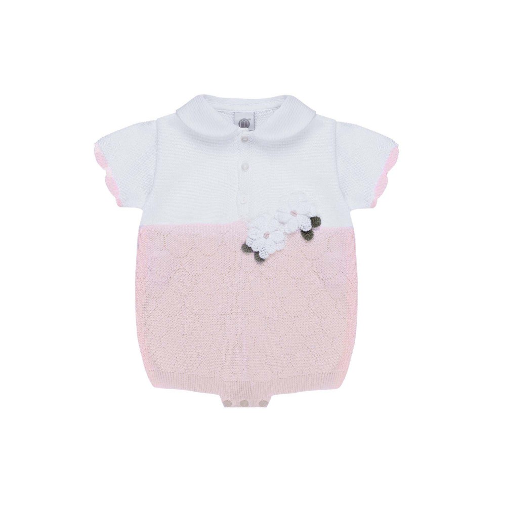 MARLU' Tutina corta bianca...