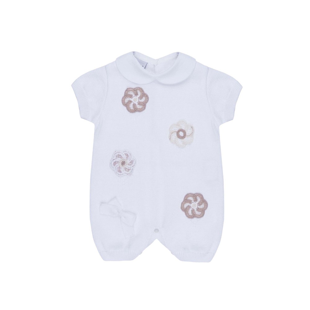 MARLU' Tutina corta bianca...