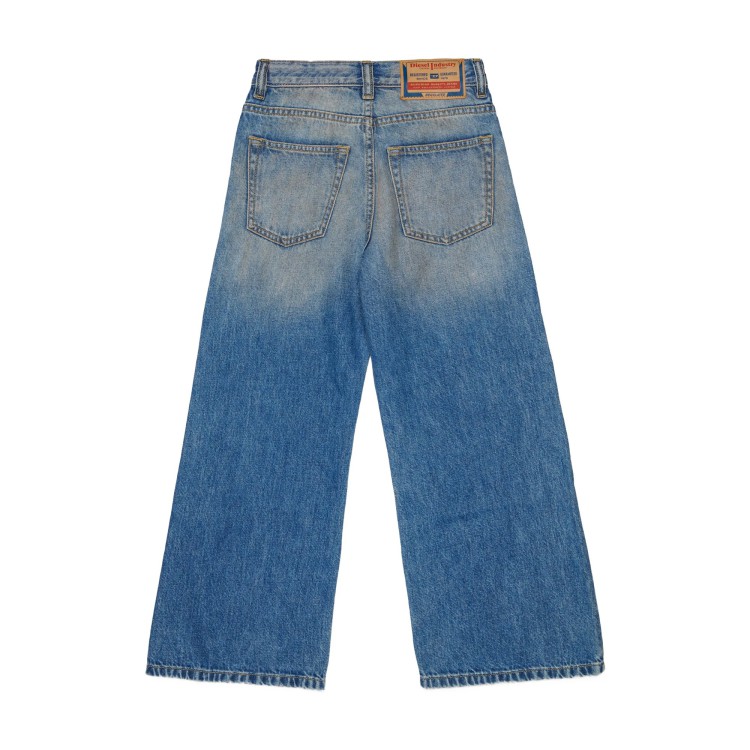 DIESEL Jeans Argjx wide leg effetto vissuto bambina