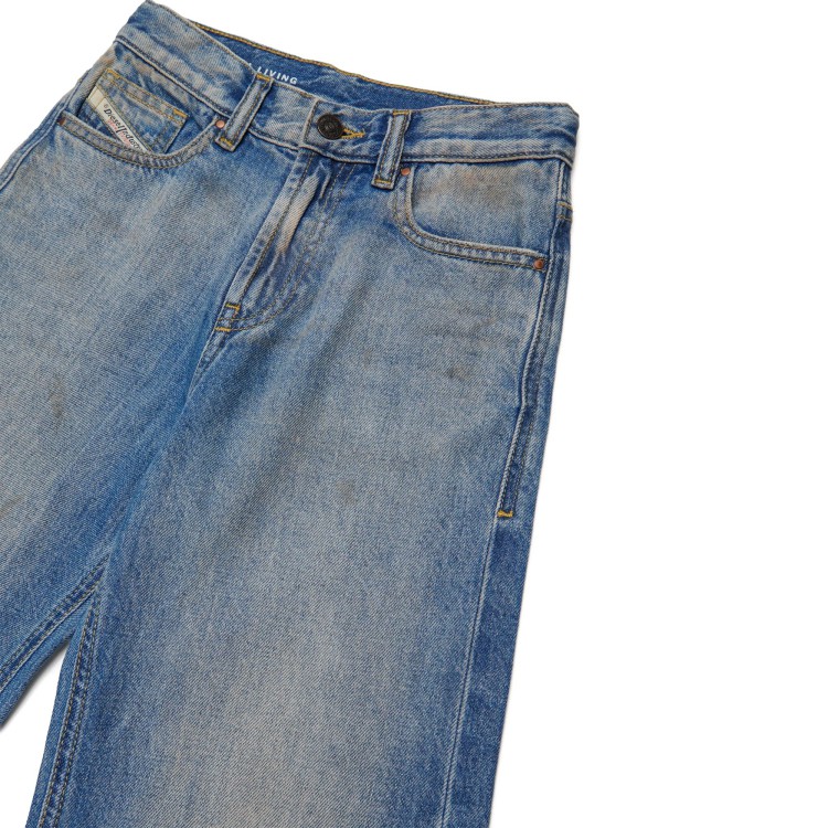 DIESEL Jeans Argjx wide leg effetto vissuto bambina
