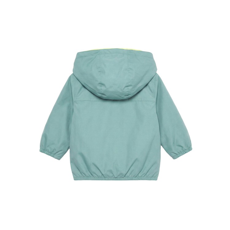 K-WAY Giubbotto verde reversibile neonato