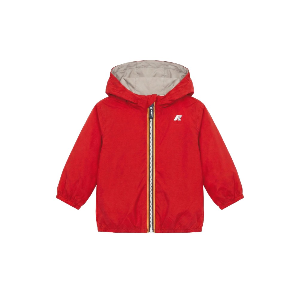 K-WAY Giubbotto rosso...