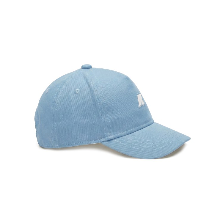 K-WAY Cappellino celeste con logo neonato