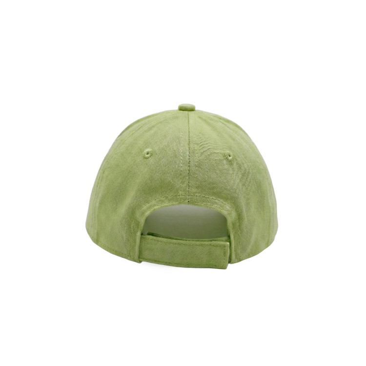 K-WAY Cappellino verde con logo neonato