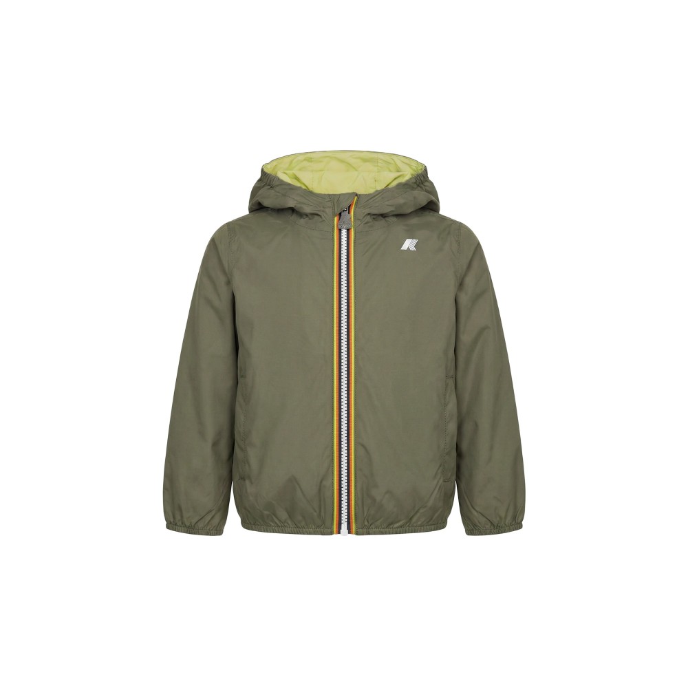 K-WAY Giubbotto verde...