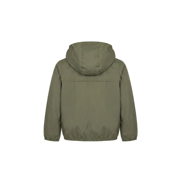 K-WAY Giubbotto verde reversibile bambino