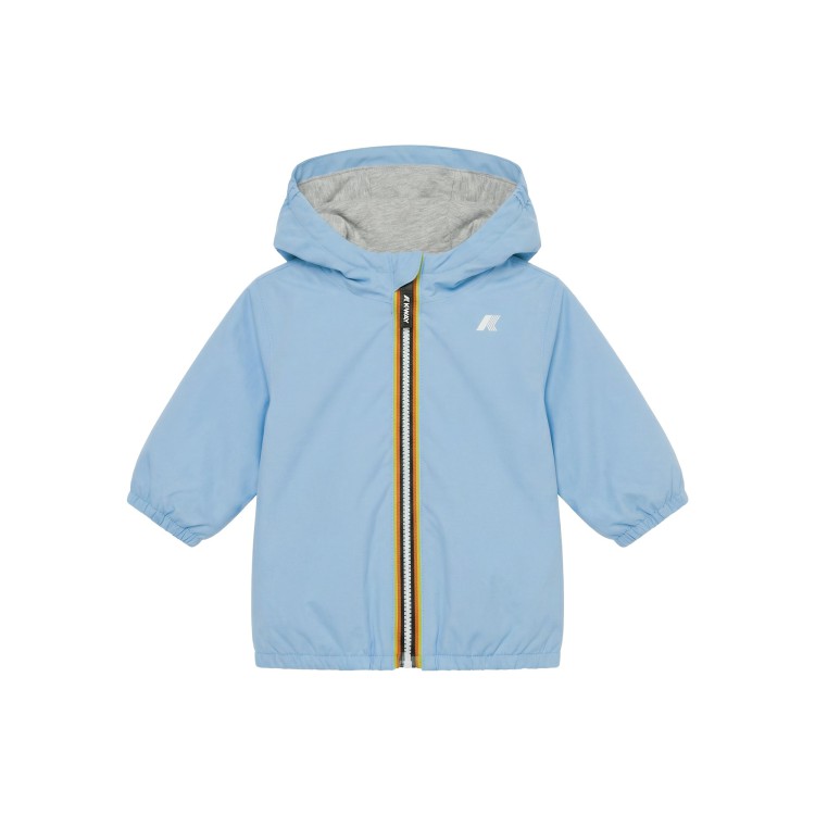 K-WAY Giubbotto celeste neonato