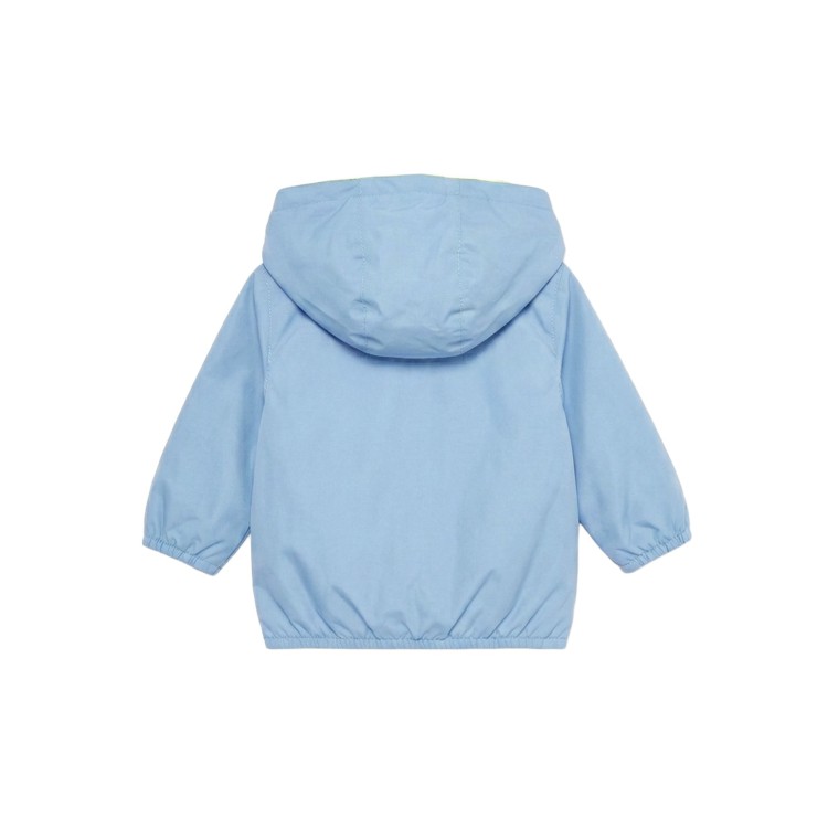 K-WAY Giubbotto celeste neonato