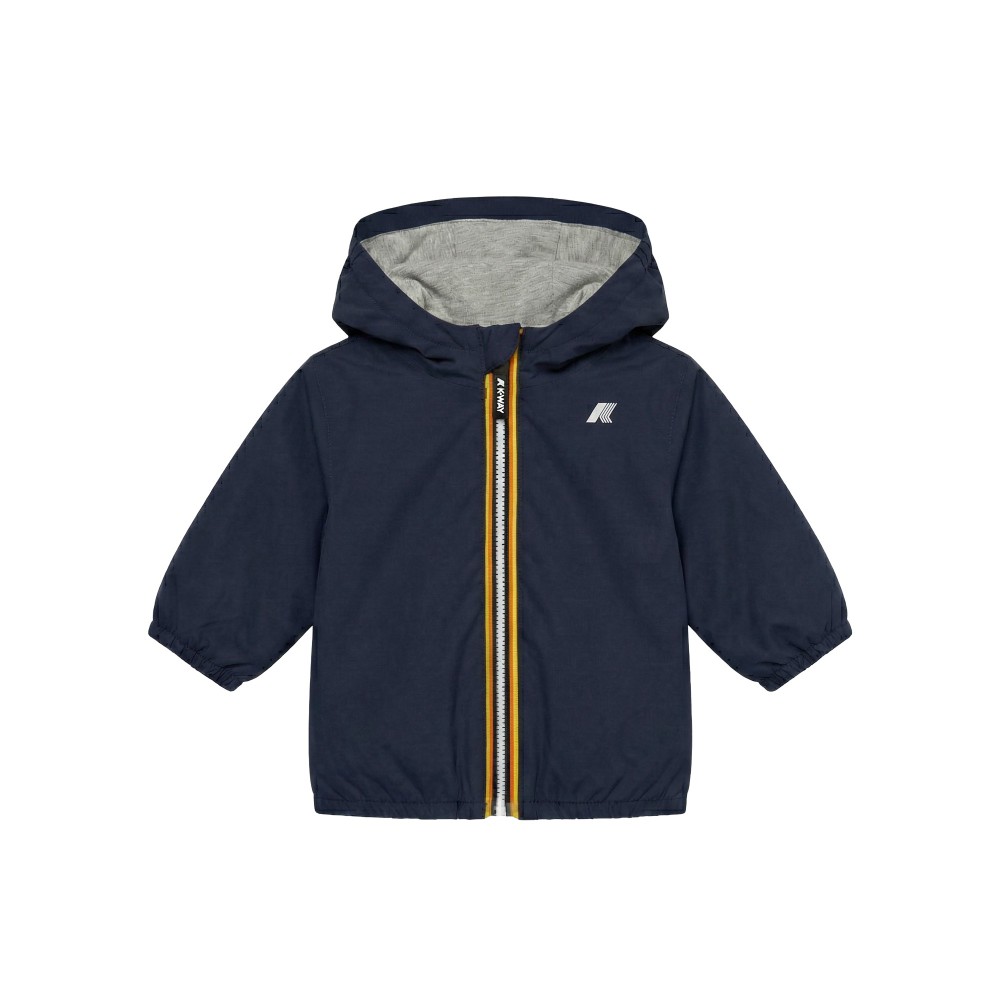 K-WAY Giubbotto blu navy...
