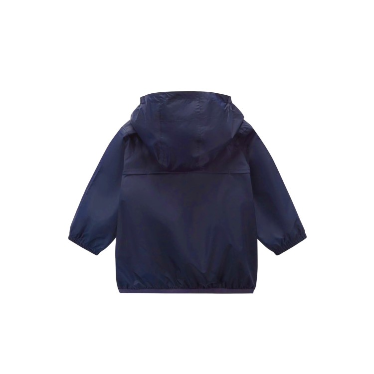 K-WAY Giubbotto blu navy impermeabile neonati