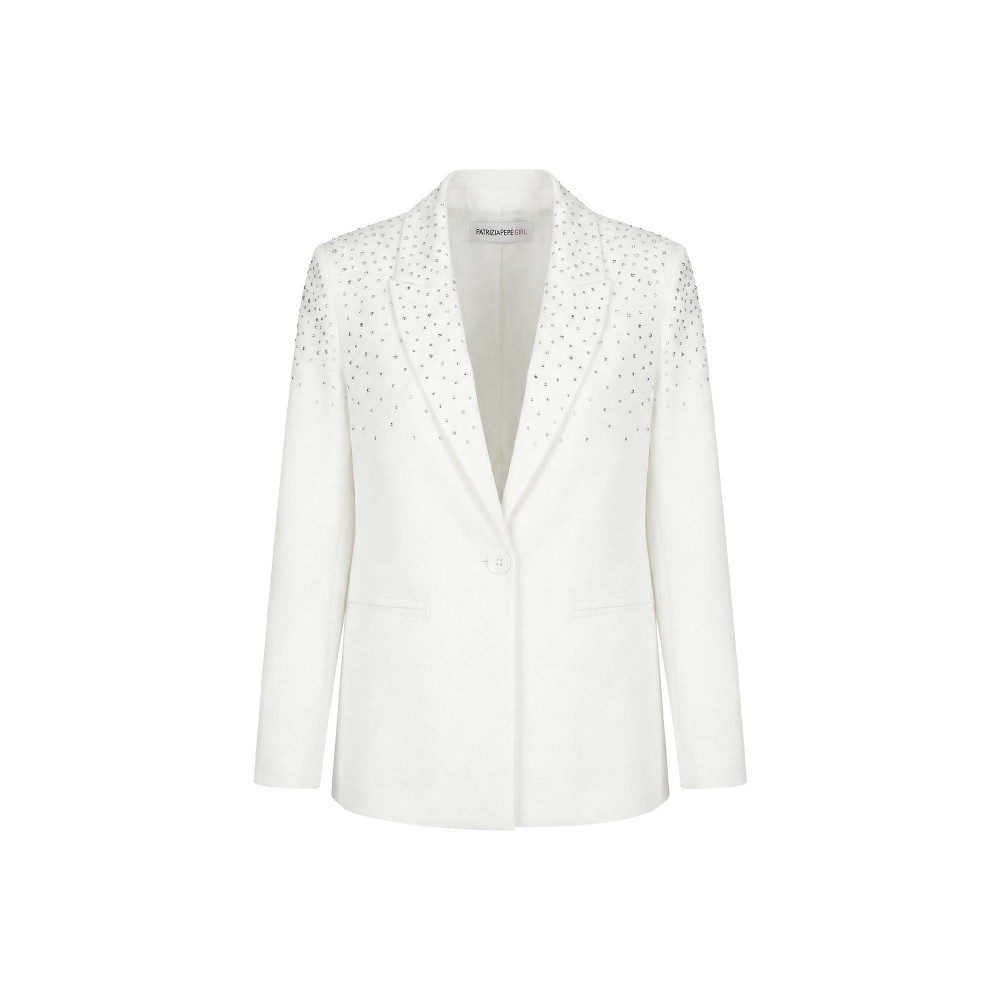 PATRIZIA PEPE Blazer bianco...