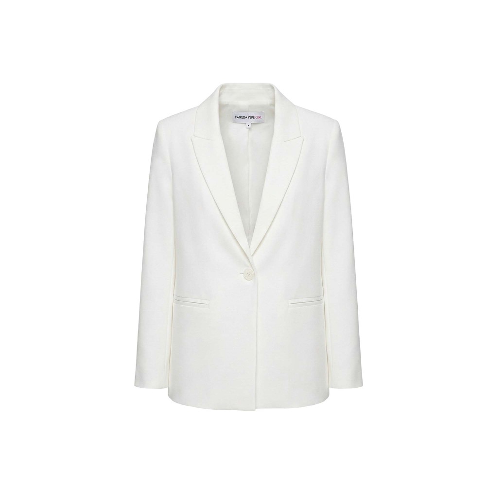 PATRIZIA PEPE Blazer bianco...