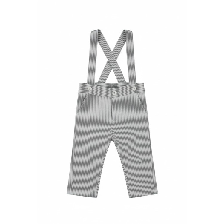 COLORI CHIARI Completo 4 pezzi a righe salvia neonato