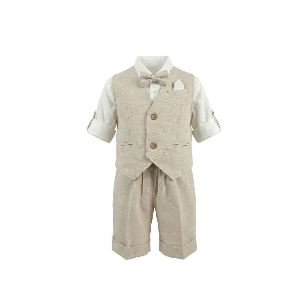 BUFI Completo 4 pezzi beige...