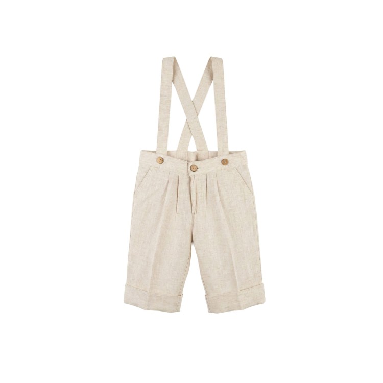 GASTONE Completo 4 pezzi beige neonato