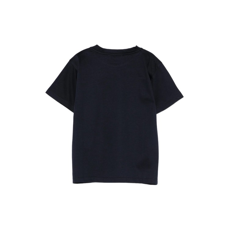 PAOLO PECORA T-shirt blu navy bambino