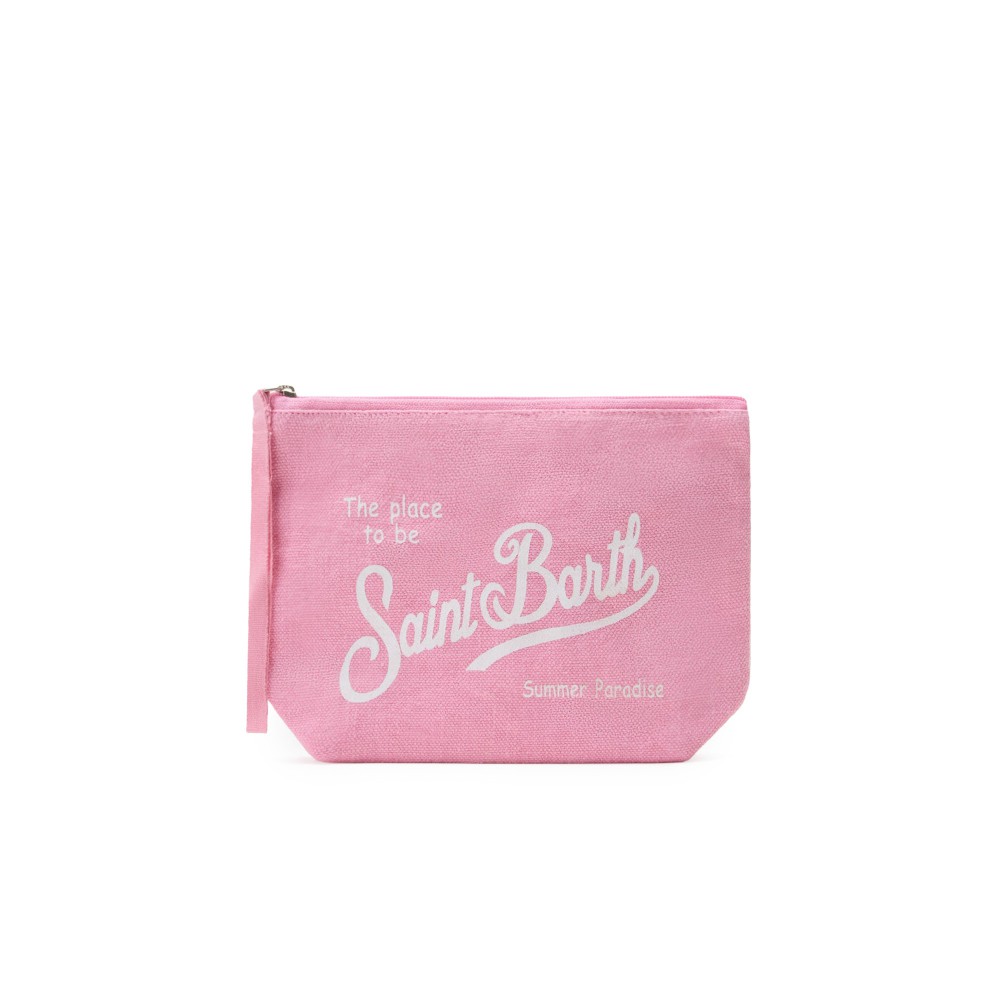 SAINT BARTH Pochette rosa...