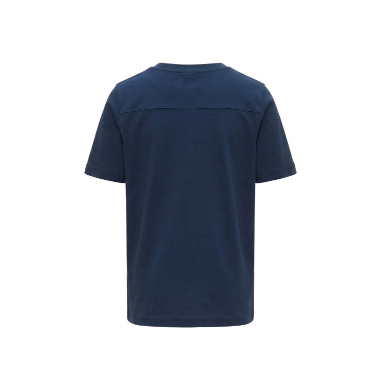 K-WAY T-shirt blu navy con stampa bambini