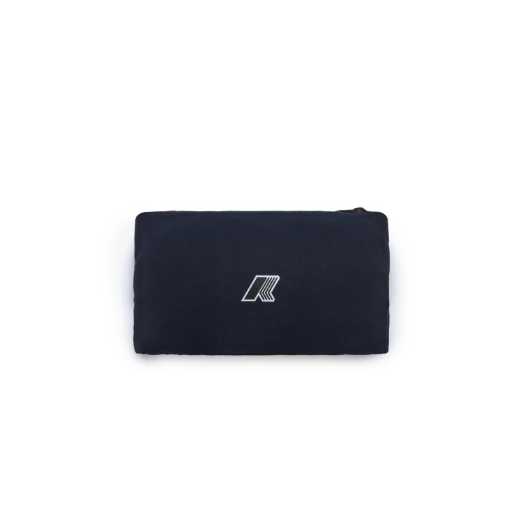 K-WAY Felpa blu navy con cappuccio bambini