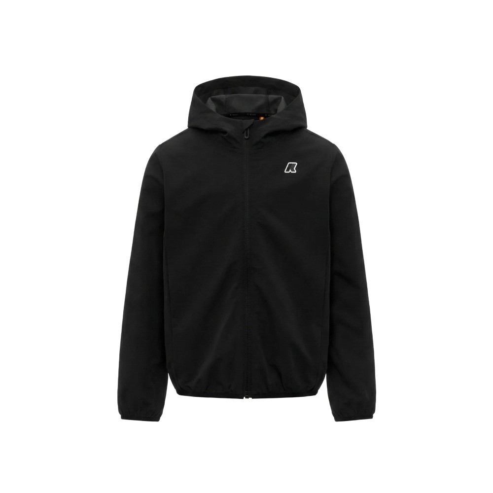 K-WAY Felpa nera con...