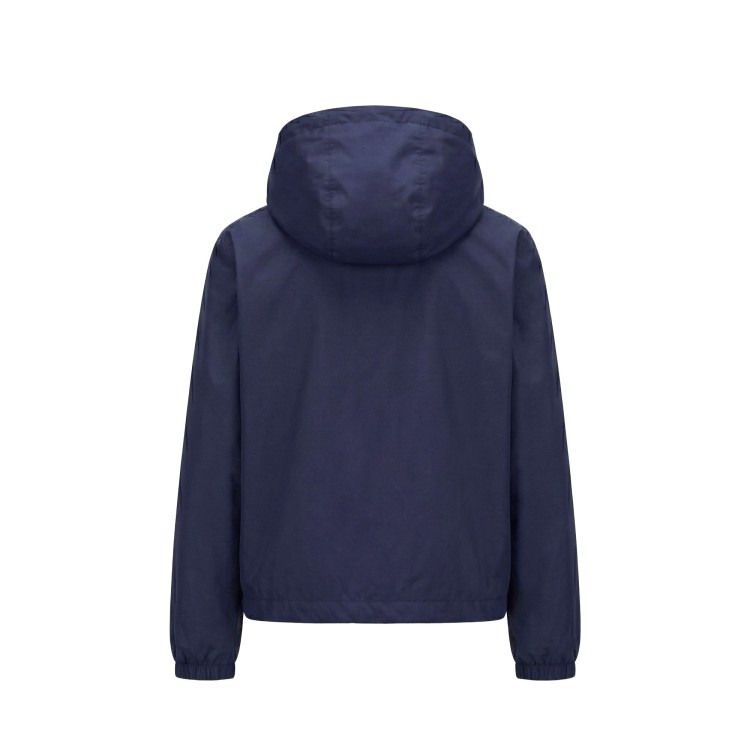 K-WAY Giubbotto blu impermeabile bambino