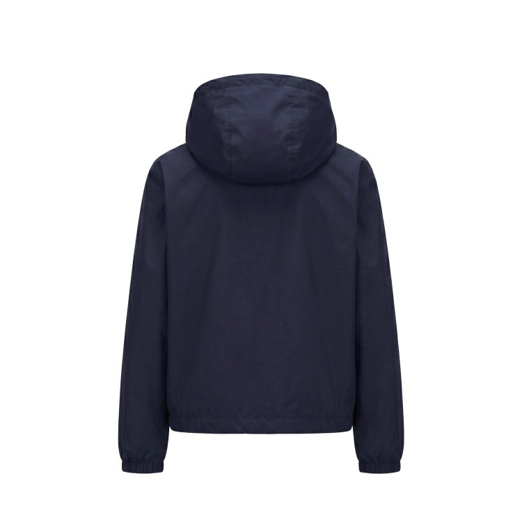 K-WAY Giubbotto blu navy impermeabile bambino