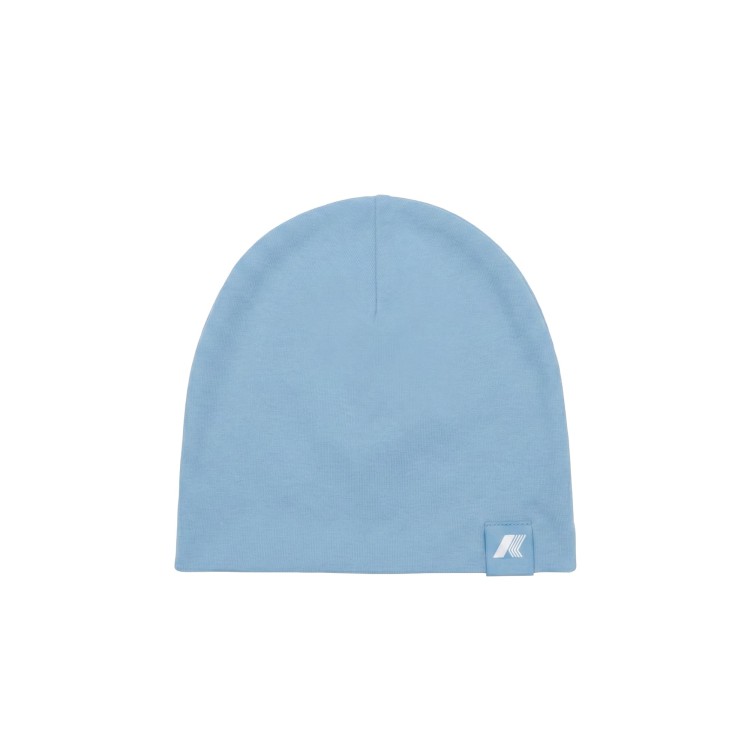 K-WAY Cappello celeste in cotone neonato