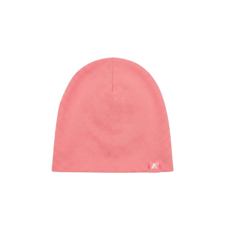 K-WAY Cappello rosa salmone in cotone neonata